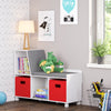 Book Nook Kids Storage Bench with Cubbies