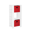 Book Nook Kids Cubby Storage Tower with Bookshelves