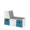 Book Nook Kids Storage Bench with Cubbies