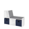 Book Nook Kids Storage Bench with Cubbies