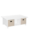 Kids 6 Cubby Storage Activity Table