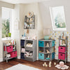 Kids Corner Storage Cabinet with Cubbies & Shelves