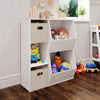 Kids Toy Organizer with Cubbies & Veggie Bins