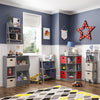 Kids Toy Organizer with Cubbies & Veggie Bins