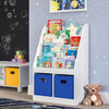 Kids Bookrack with Two Cubbies