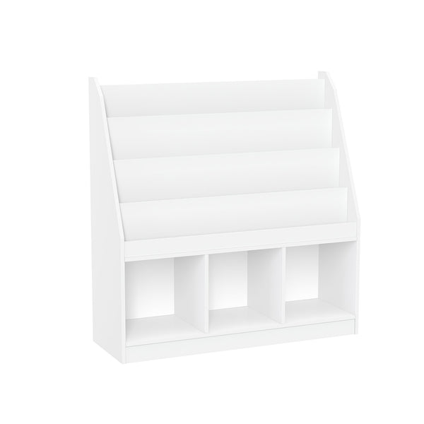 Kids Bookrack with Three Cubbies