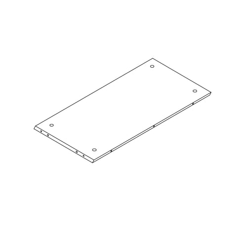 Kids 23" Bookcase with Toy Organizer - Part 03 - Front Panel