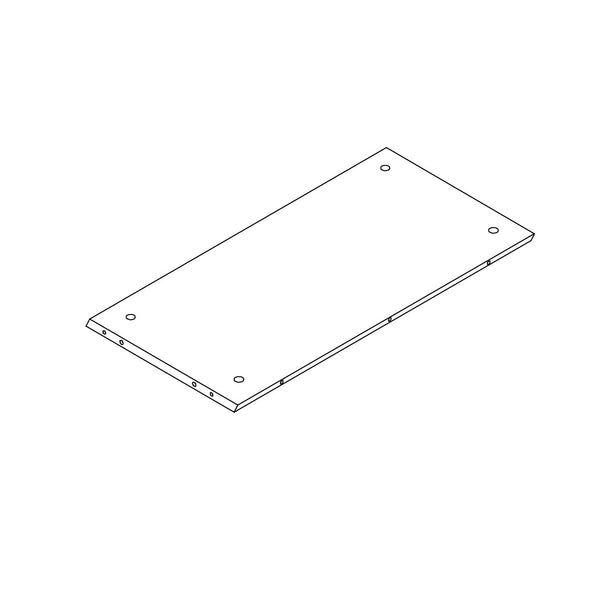 Kids 23" Bookcase with Toy Organizer - Part 03 - Front Panel