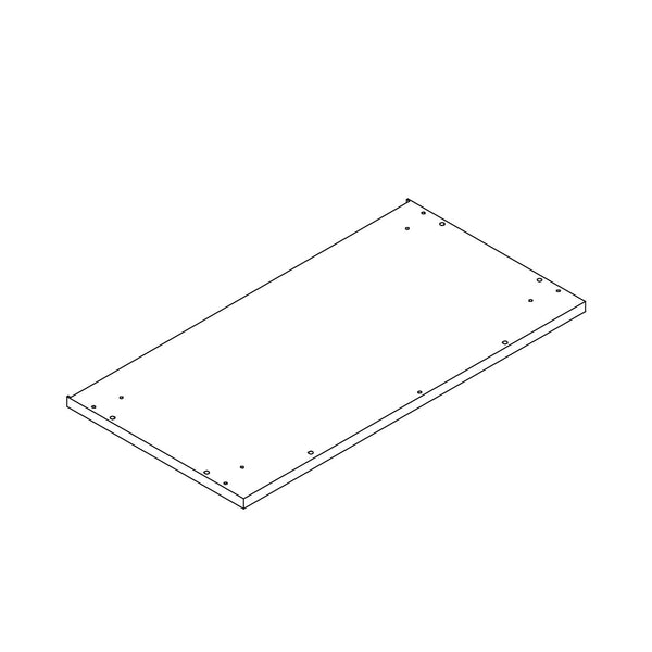 Kids 23" Bookcase with Toy Organizer - Part 04 - Bottom Board