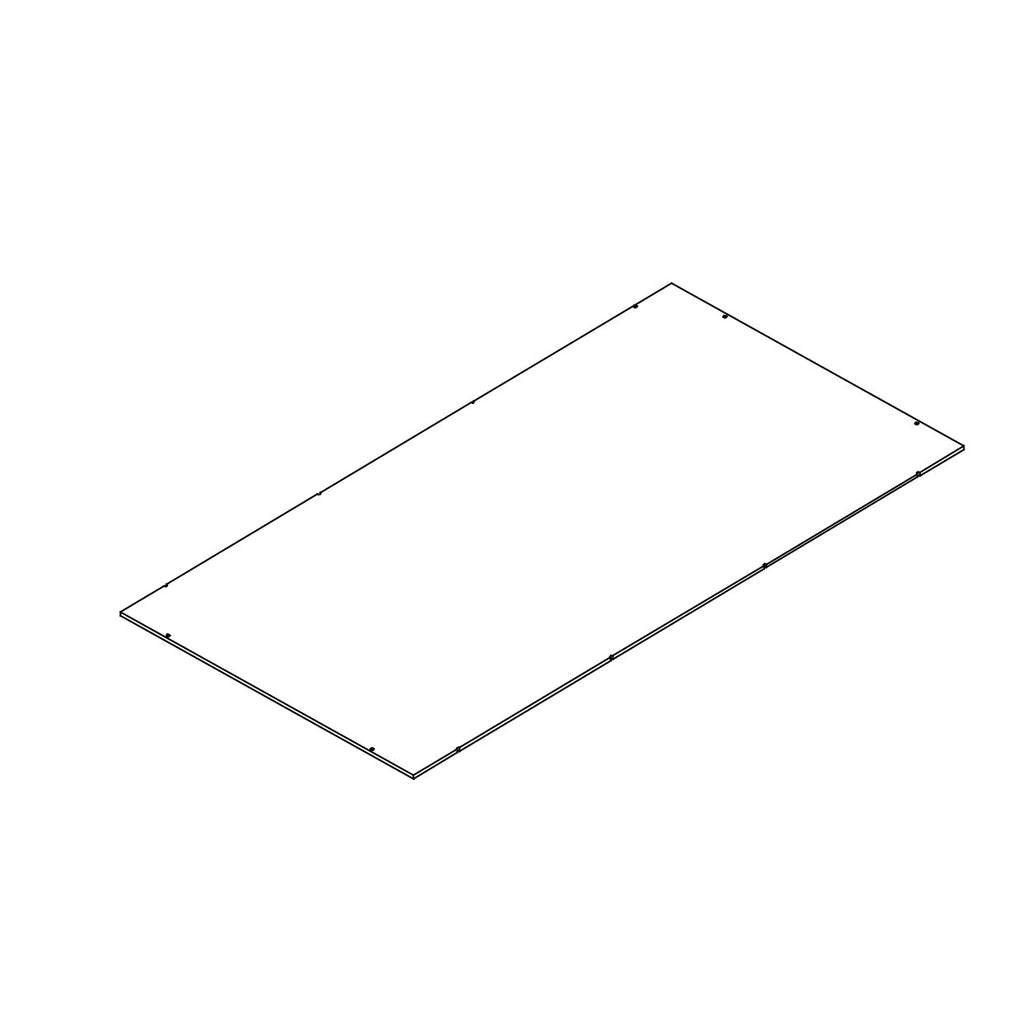 Kids 23" Bookcase with Toy Organizer - Part 08 - Middle Back Board