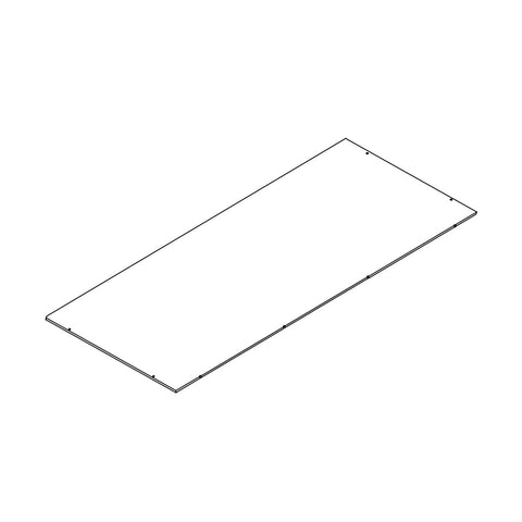 Kids 23" Bookcase with Toy Organizer - Part 09 - Middle Back Board