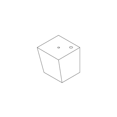 Kids 23" Bookcase with Toy Organizer - Part 11 - Leg