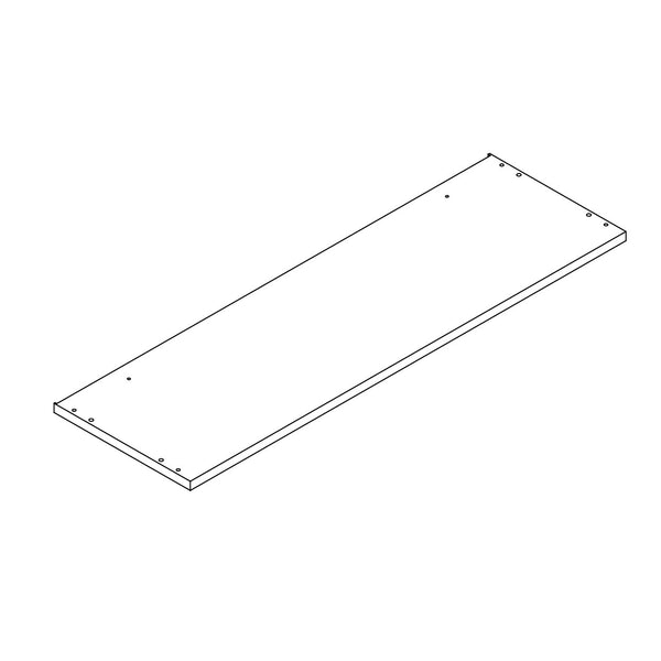 Kids 34" Bookcase with Toy Organizer - Part 01 - Top Board