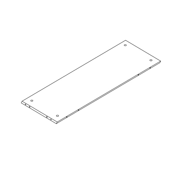 Kids 34" Bookcase with Toy Organizer - Part 03 - Front Panel