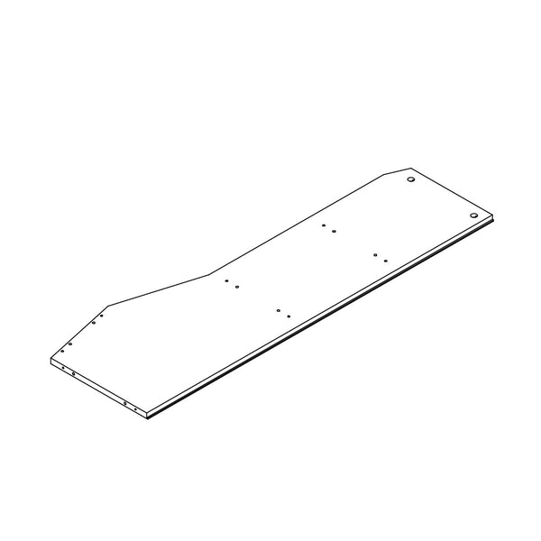 Kids 34" Bookcase with Toy Organizer - Part 05 - Left Side Panel