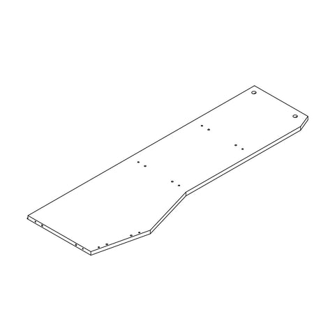 Kids 34" Bookcase with Toy Organizer - Part 06 - Right Side Panel