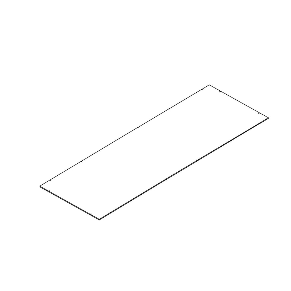 Kids 34" Bookcase with Toy Organizer - Part 08 - Middle Back Board