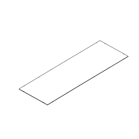 Kids 34" Bookcase with Toy Organizer - Part 08 - Middle Back Board