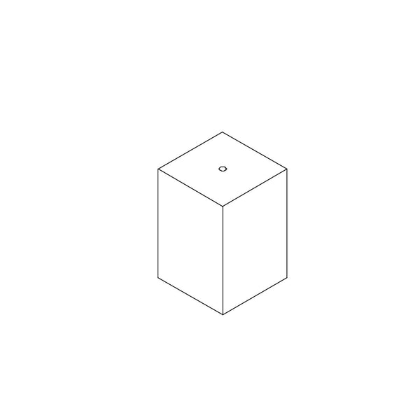 Kids 34" Bookcase with Toy Organizer - Part 12 - Middle Support Leg