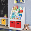 Kids Bookrack with Two Cubbies