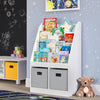 Kids Bookrack with Two Cubbies