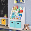 Kids Bookrack with Two Cubbies