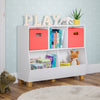 Kids Catch-All Multi-Cubby 35" Toy Organizer