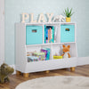 Kids Catch-All Multi-Cubby 35" Toy Organizer