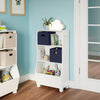 Kids 23" Bookcase with Toy Organizer