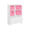 Kids 34" Bookcase with Toy Organizer