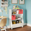 Kids 34" Bookcase with Toy Organizer