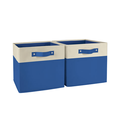 Two-Tone Kids 2pc Storage Bin Set