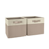 Two-Tone Kids 2pc Storage Bin Set