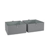 Half Size Kids 2pc Storage Bin Set