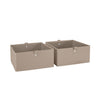 Half Size Kids 2pc Storage Bin Set