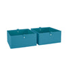 Half Size Kids 2pc Storage Bin Set