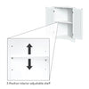 Ellsworth 3-Shelf Corner Cabinet