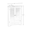 Ellsworth 3-Shelf Corner Cabinet
