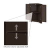 Ellsworth 3-Shelf Corner Cabinet