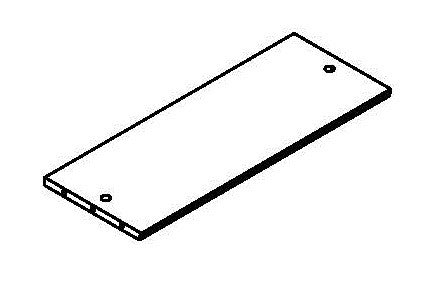 Ashland Two Door Wall Cabinet - Part 09 - Bottom Board
