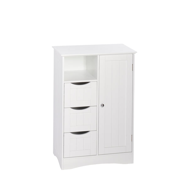 Ashland 1 Door, 3 Drawer Floor Cabinet
