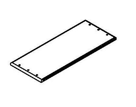 Ashland Single Door Wall Cabinet - Part 06 - Bottom Board