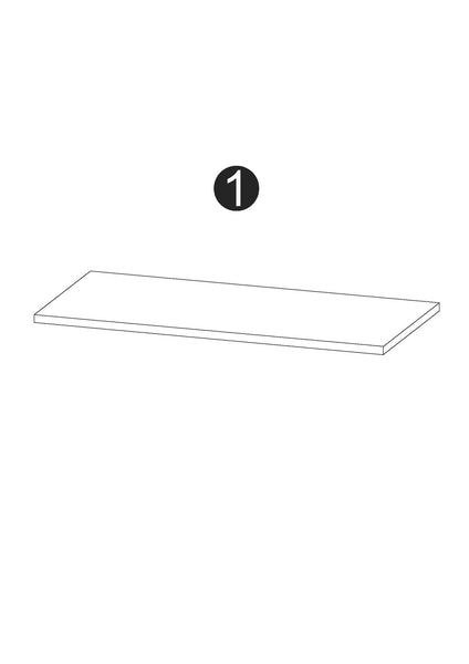 Medford Wall Cabinet - Part 01 - Top Board