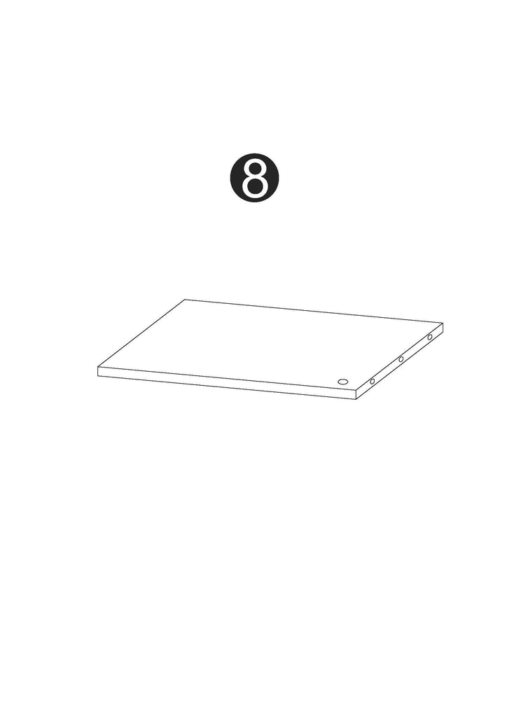 Medford Tall Cabinet - Part 08 - Bottom Board
