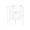 Ellsworth Two-Door Floor Cabinet with Open Shelf