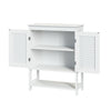 Ellsworth Two-Door Floor Cabinet with Open Shelf