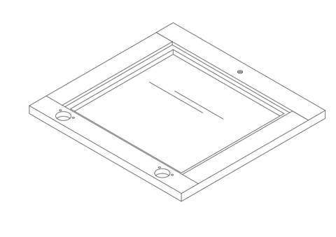 Prescott Single Door Wall Cabinet - Part 09 - Door