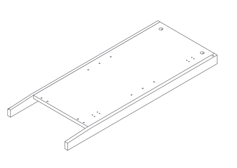 Prescott Single Door Floor Cabinet - Part 03 - Right Side Board
