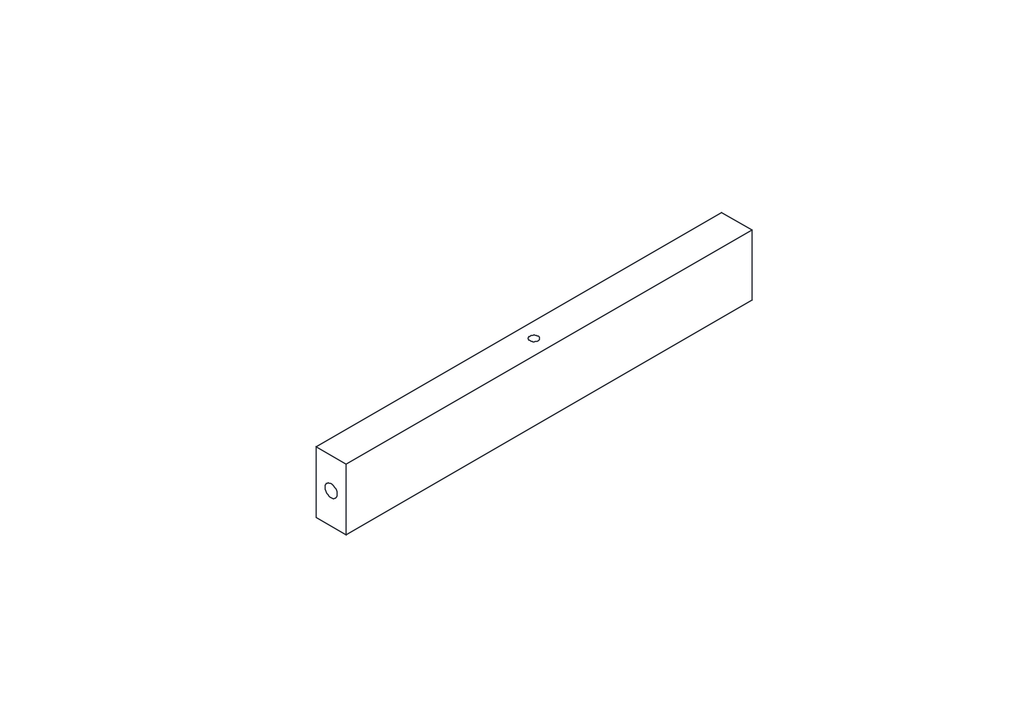 Prescott Single Door Floor Cabinet - Part 05 - Cross Bar