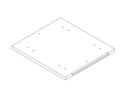 Prescott Tall Cabinet - Part 01 - Top Board